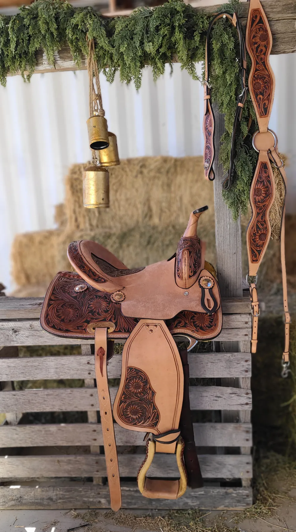 13" Sunflower Darlin' Set | Saddle   Tack Gift Bundle