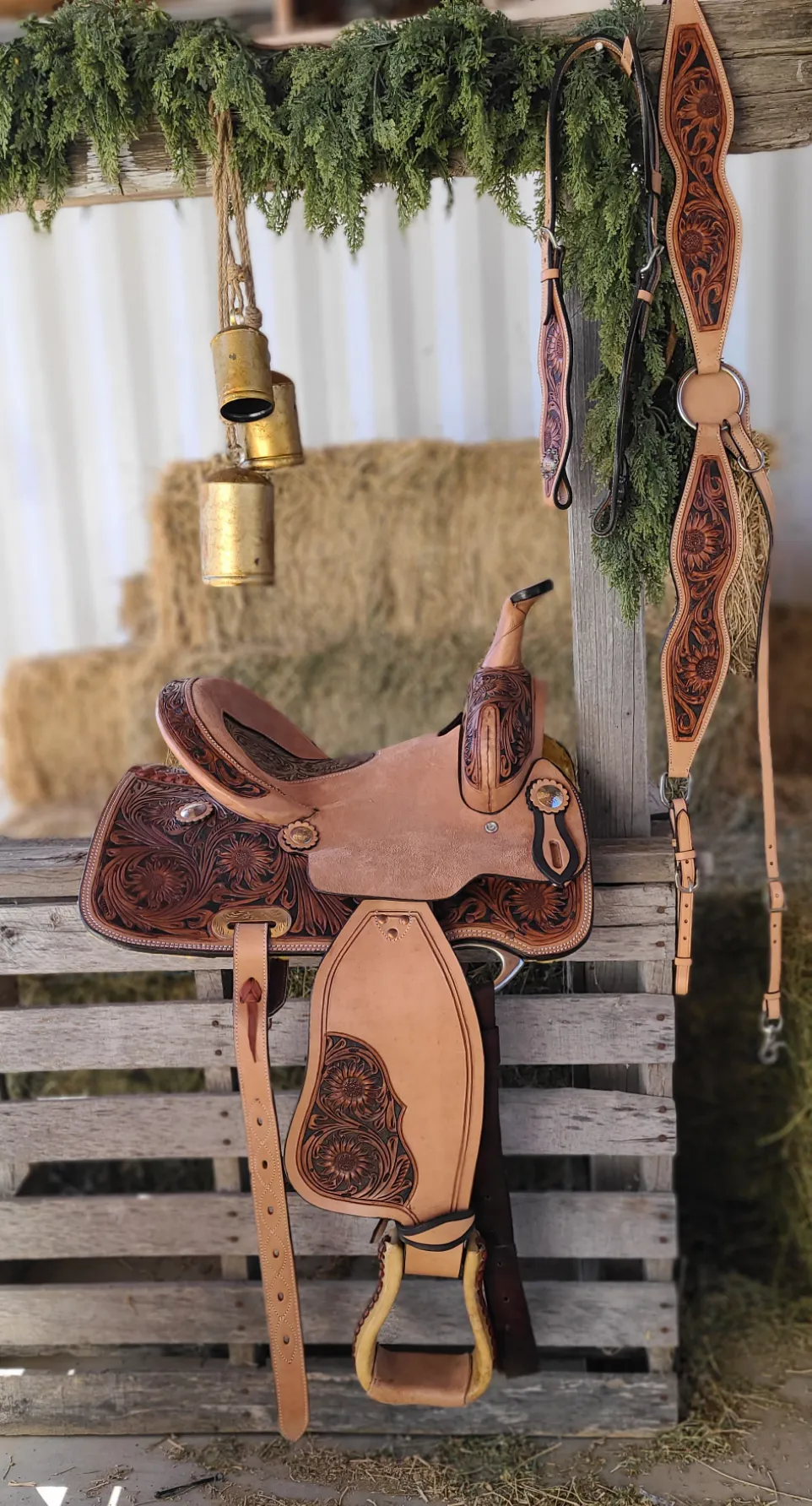 13" Sunflower Darlin' Set | Saddle   Tack Gift Bundle