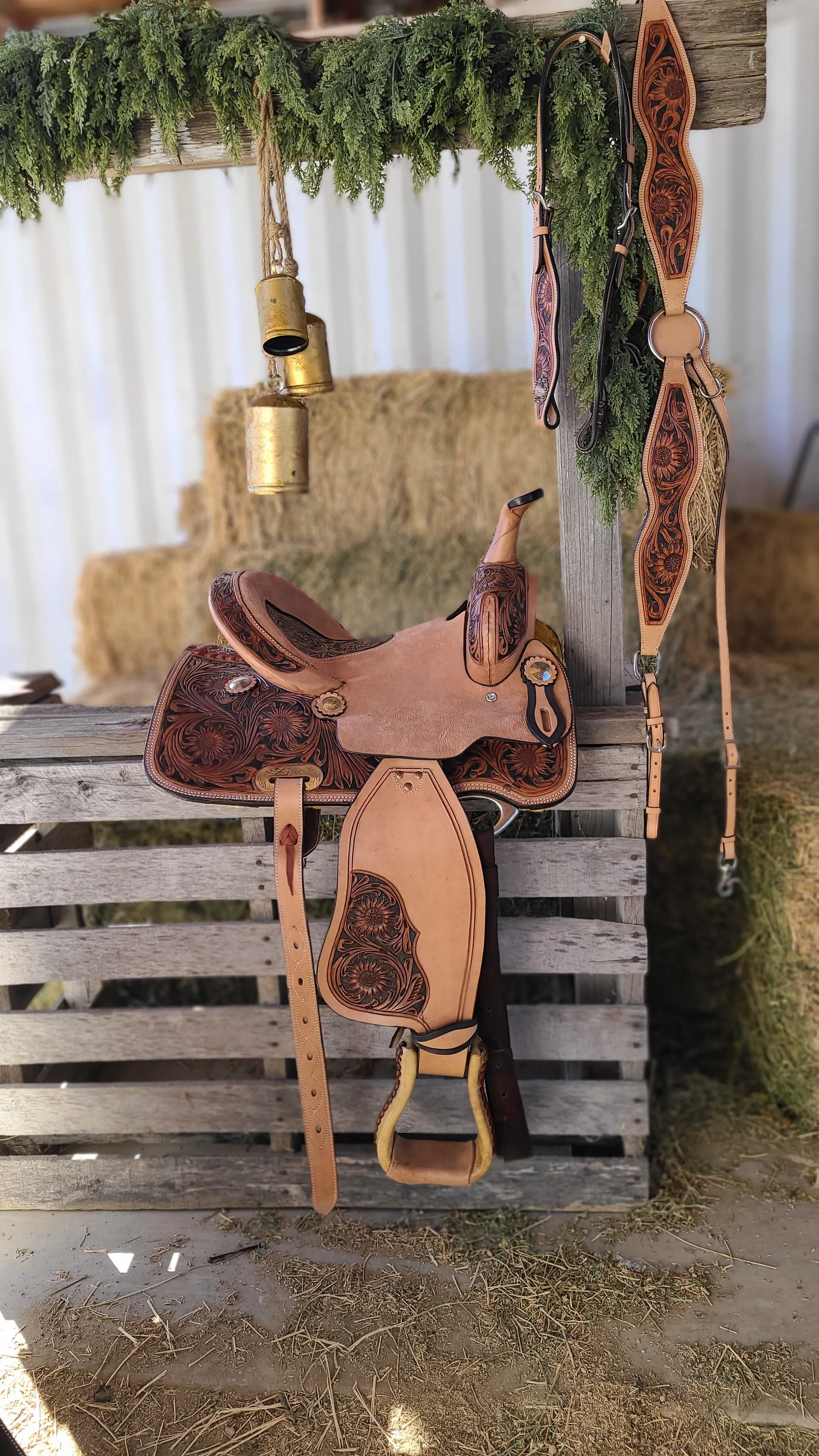13" Sunflower Darlin' Set | Saddle   Tack Gift Bundle