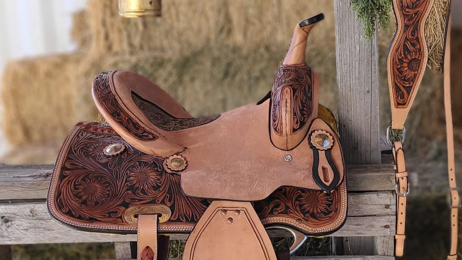 13" Sunflower Darlin' Set | Saddle   Tack Gift Bundle
