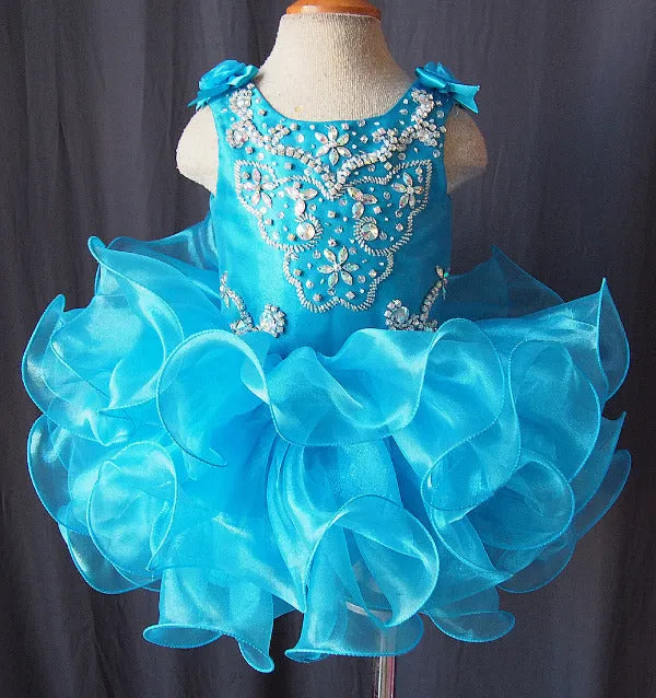 16 Colors---Infant/toddler/baby/children/kids/newborn Girl's Pageant Gown 1~4T G090-1