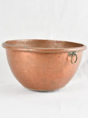 19th century French copper pot 15¾"