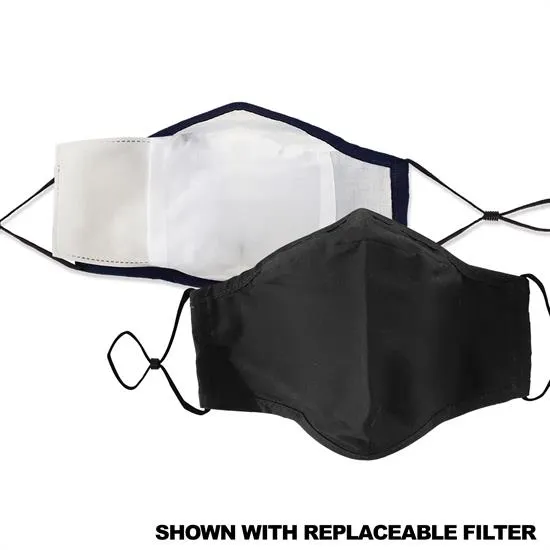 3 Ply Cotton Fitted Mask   Filter