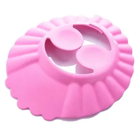 391 Premium Baby Shower Cap With Ear Protection Adjustable Size