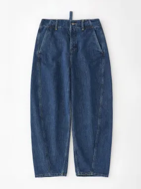 Akerman washed denim pants