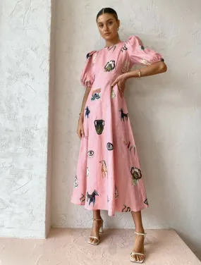 Alemais Cleo Midi Dress Size 10