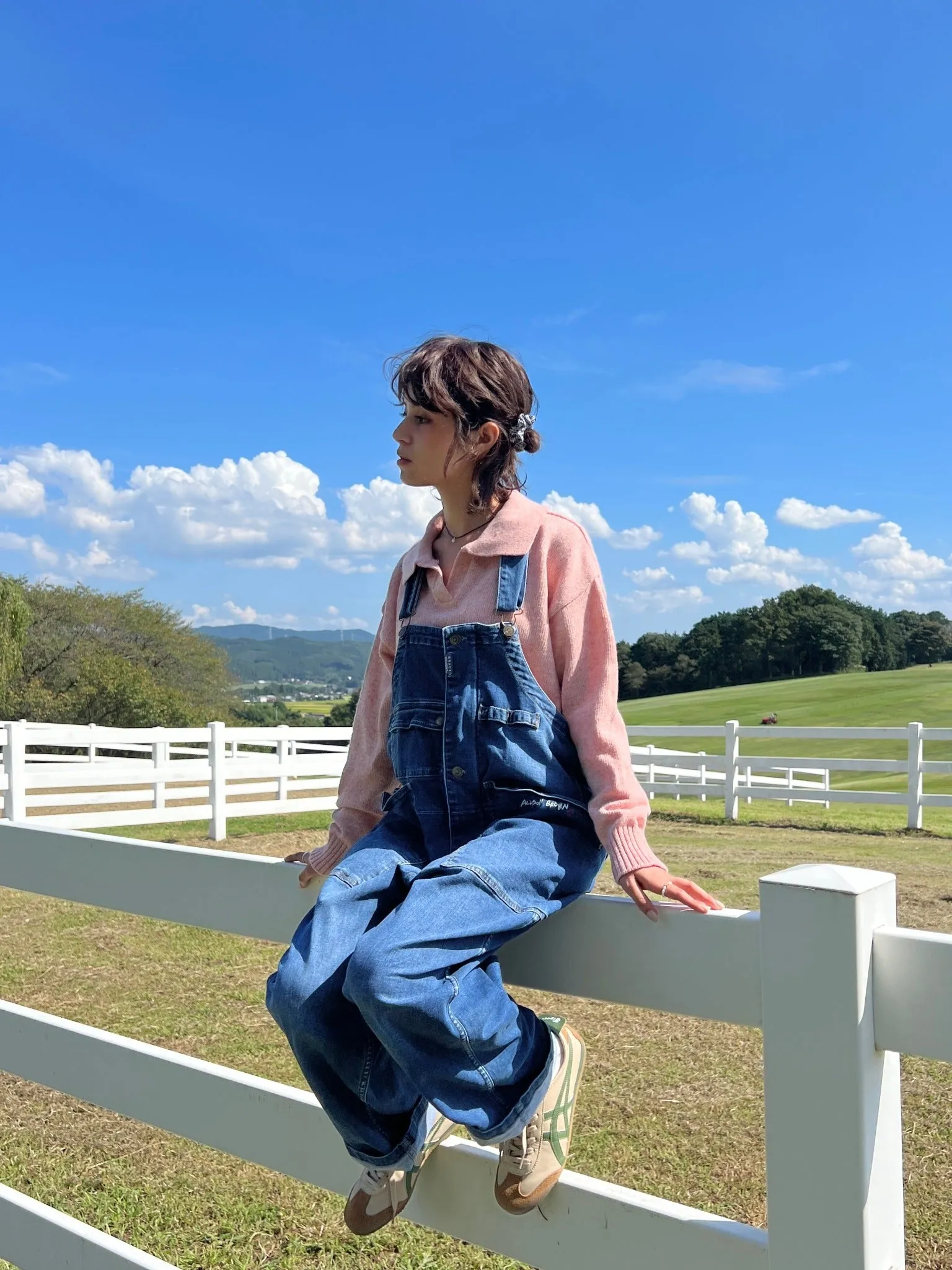 ALLISON BROWN  Embroidery Logo Overall
