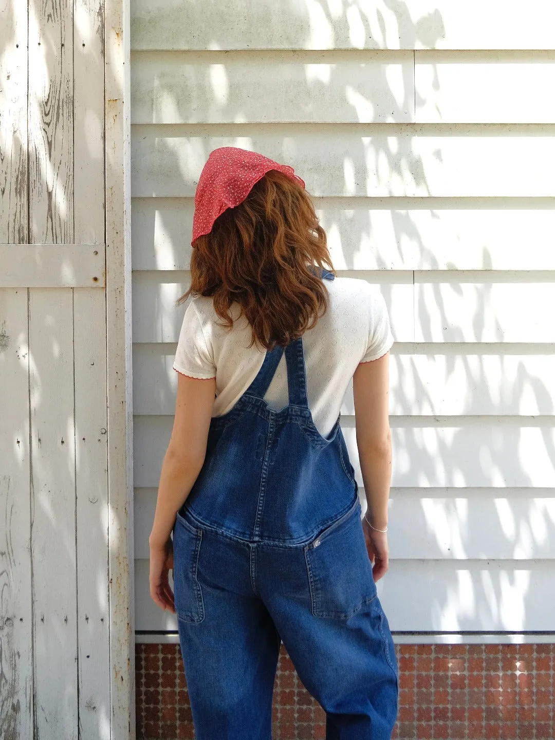ALLISON BROWN  Embroidery Logo Overall