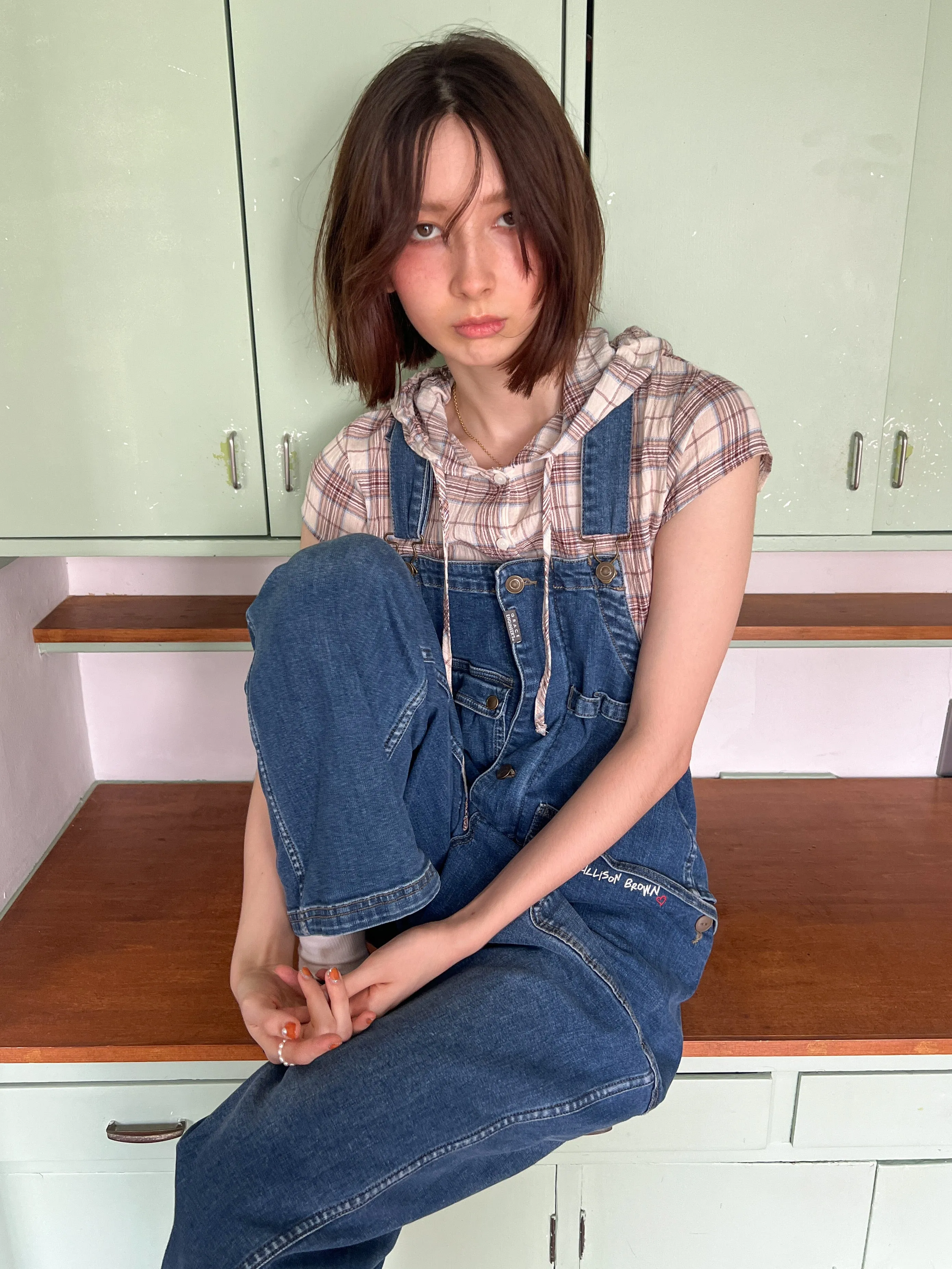 ALLISON BROWN  Embroidery Logo Overall