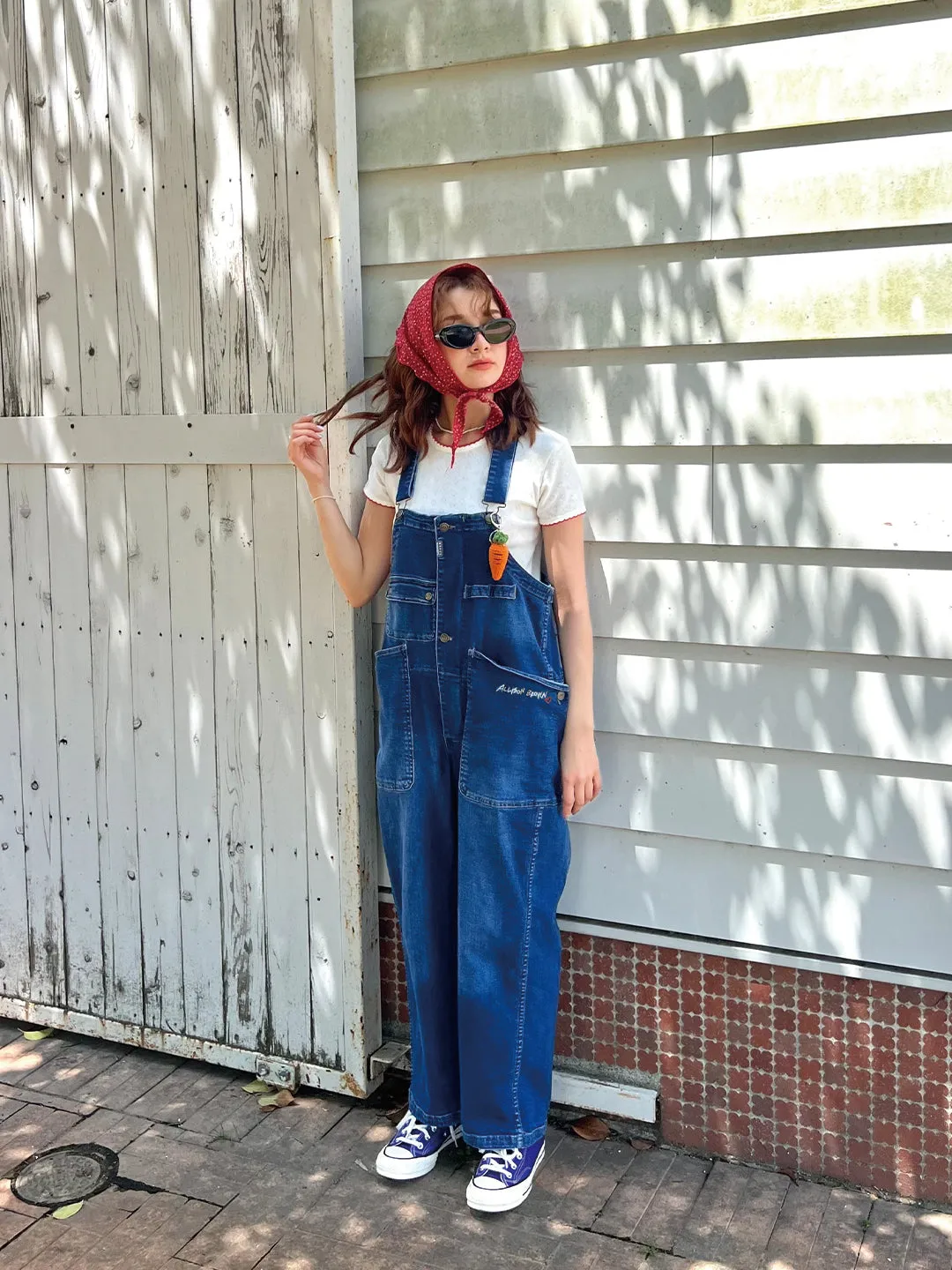 ALLISON BROWN  Embroidery Logo Overall