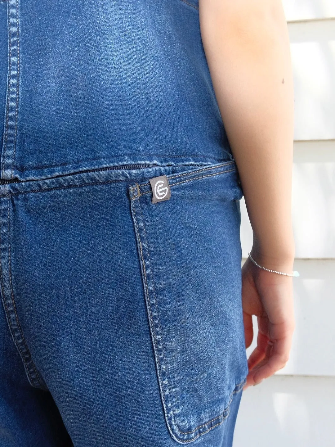 ALLISON BROWN  Embroidery Logo Overall