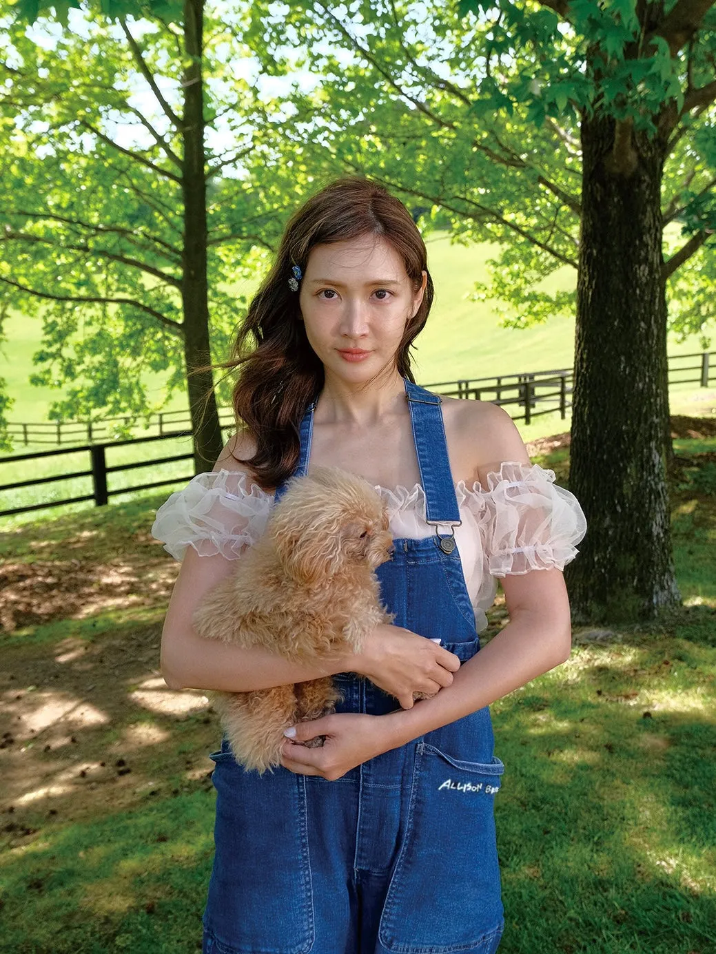 ALLISON BROWN  Embroidery Logo Overall