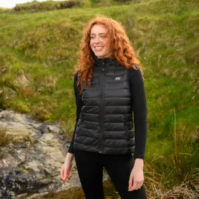 Alpine - Women's Packable Down Gilet - Black