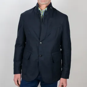 Amarone Cotton, Cashmere, Silk Travel Blazer