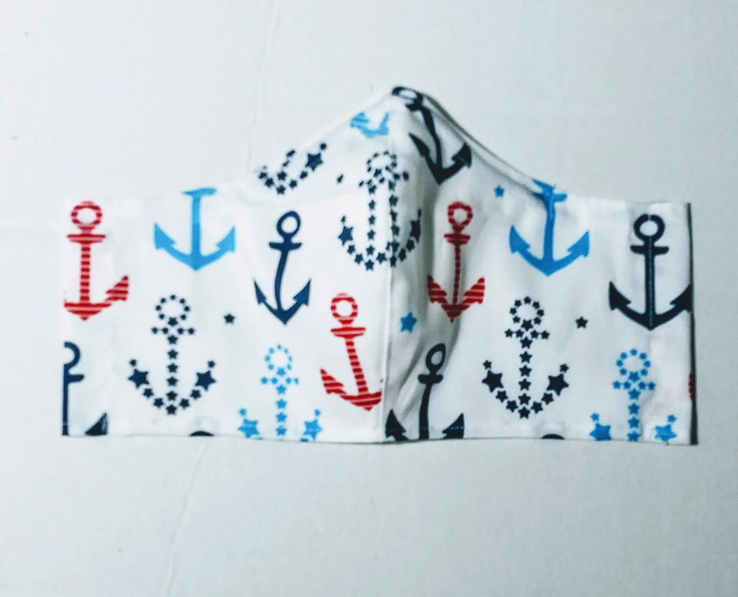 Anchor Cotton Fabric Mask - Washable & Reusable