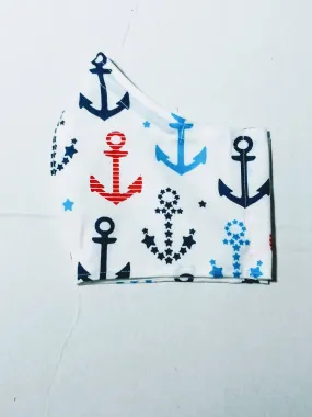 Anchor Cotton Fabric Mask - Washable & Reusable