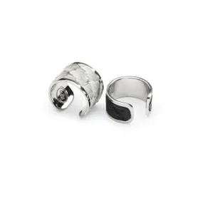 ASTA ear cuff, salmon natural