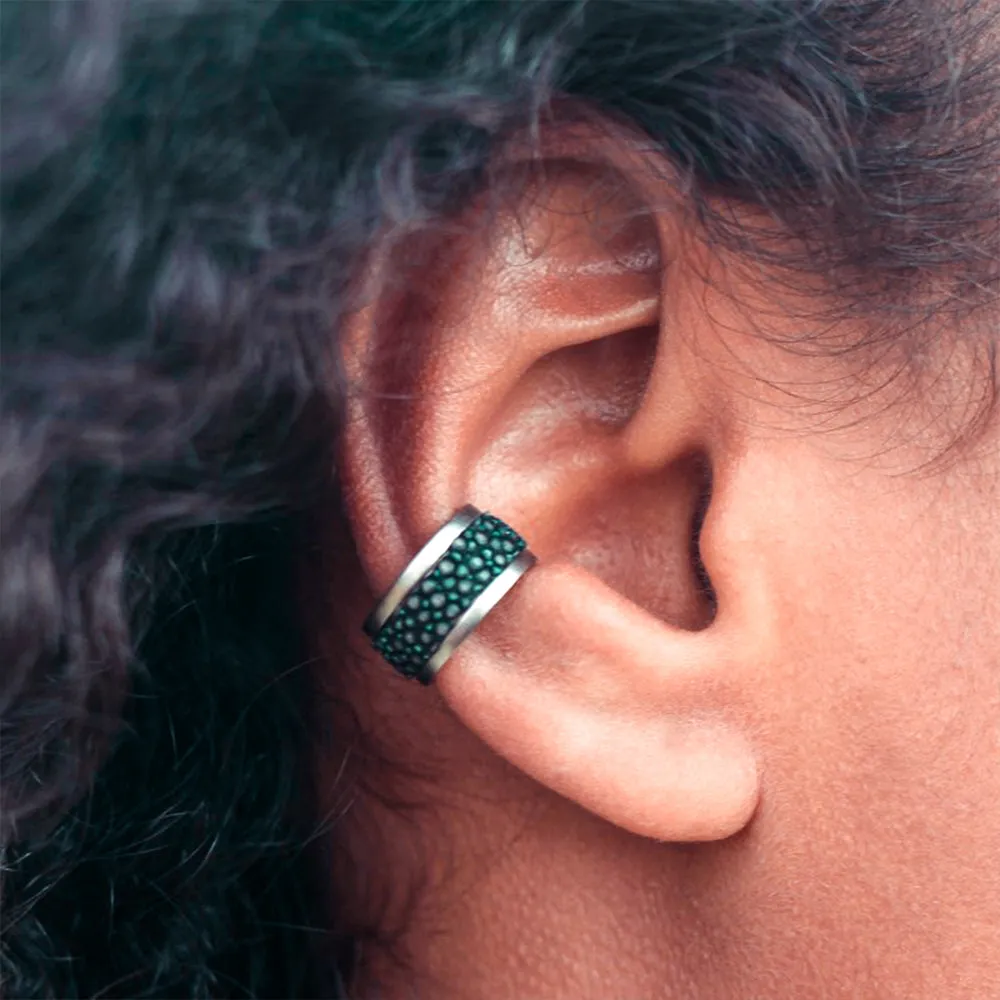 ASTA ear cuff, stingray
