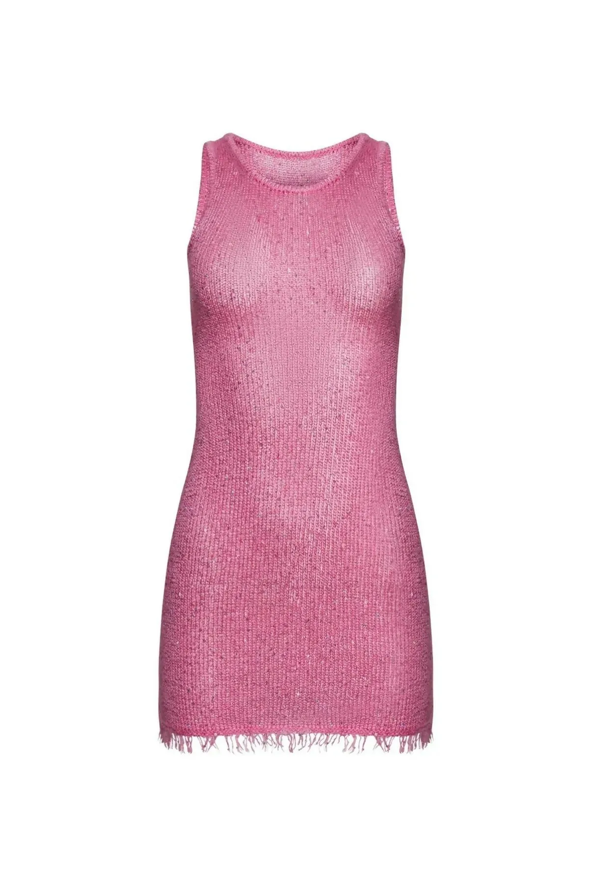 Asta Resort Natalia Mini Dress in Azaelia Sequin Pink