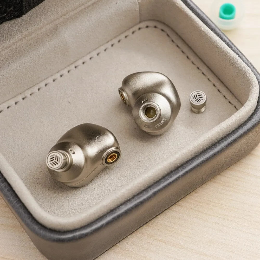 Astrotec AM850 MK2 Wired LCP Diaphragm In-Ear Monitor HiFi Earphone