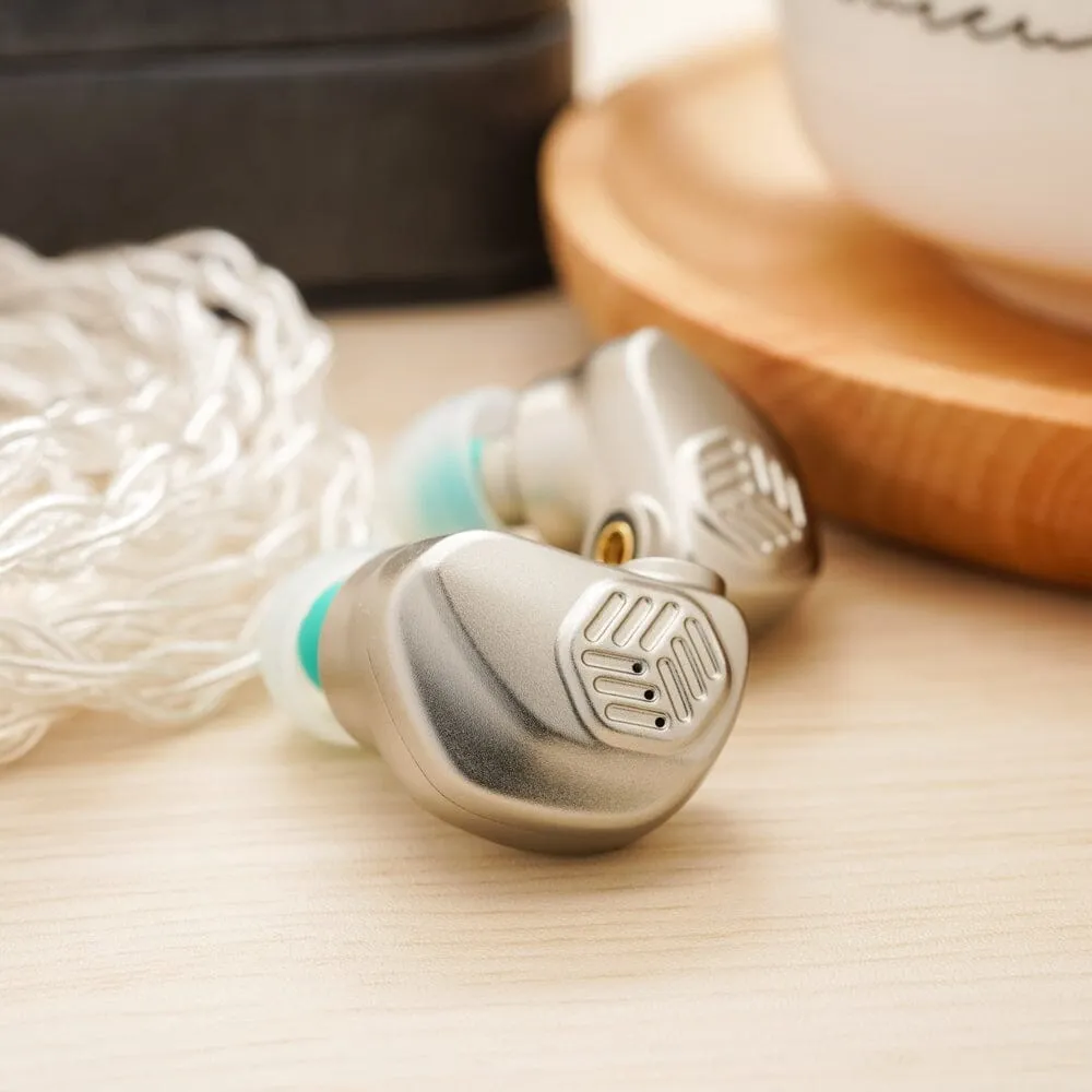 Astrotec AM850 MK2 Wired LCP Diaphragm In-Ear Monitor HiFi Earphone