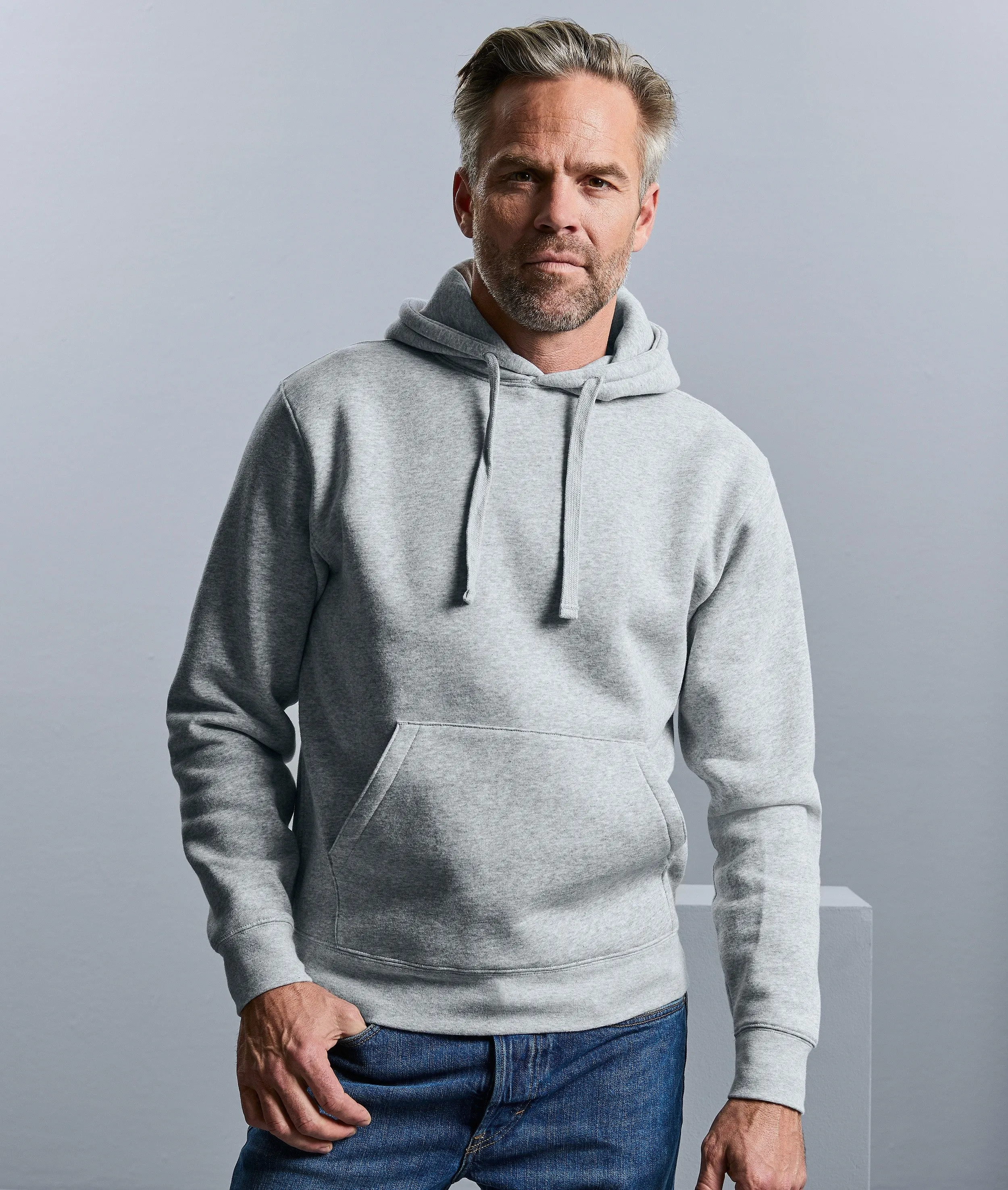 Authentic Hooded Sweat | LIGHT OXFORD