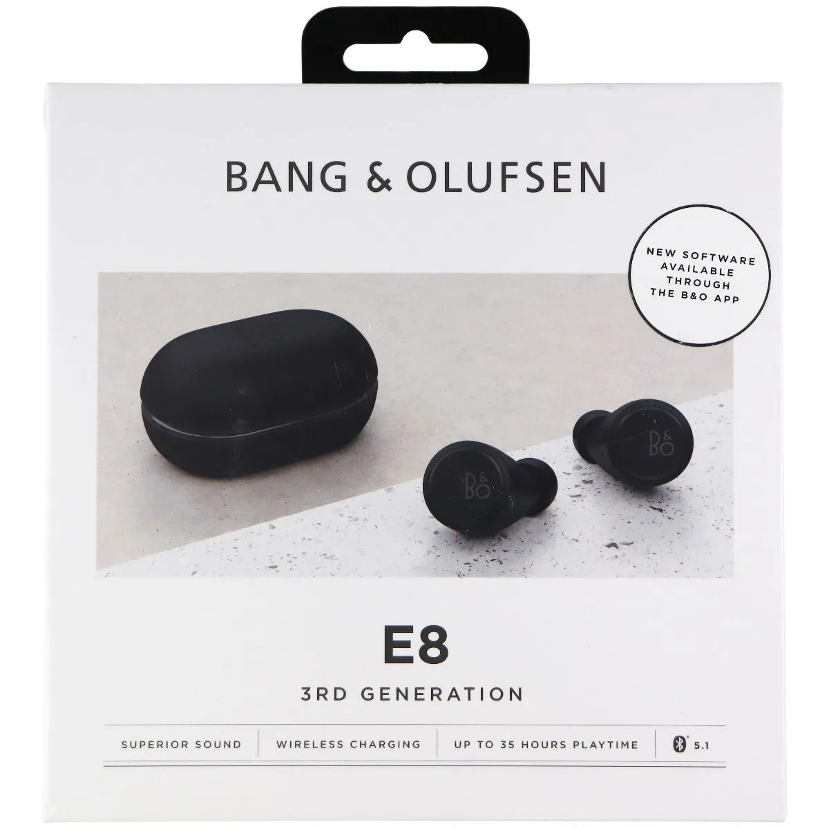 Bang & Olufsen Beoplay E8 3rd Gen Wireless In-Ear Bluetooth Earphones - Black