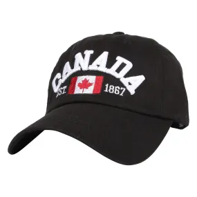 Baseball Cap Canada Flag Maple Leaf Embroidery Dad Hat For Men Women LX1382