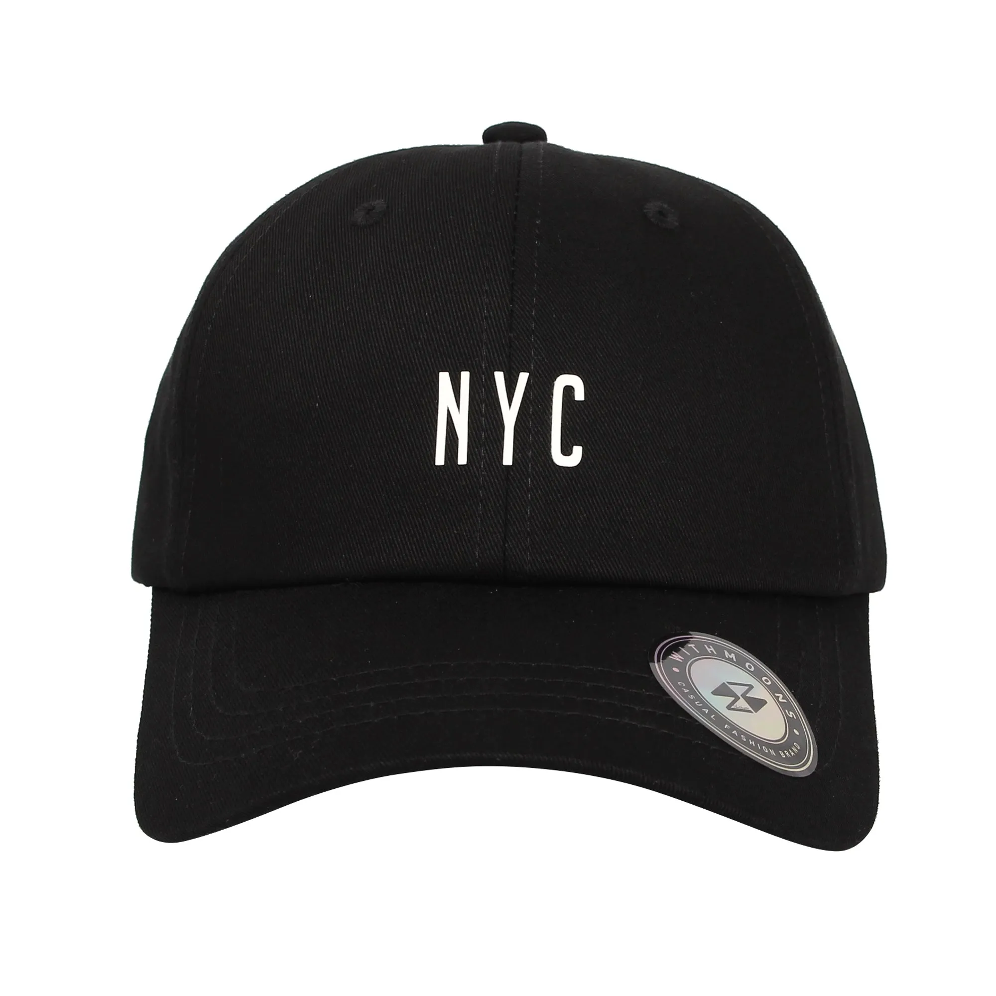 Baseball Cap Simple NYC US Flag Summer Hat Adjustable CR11155