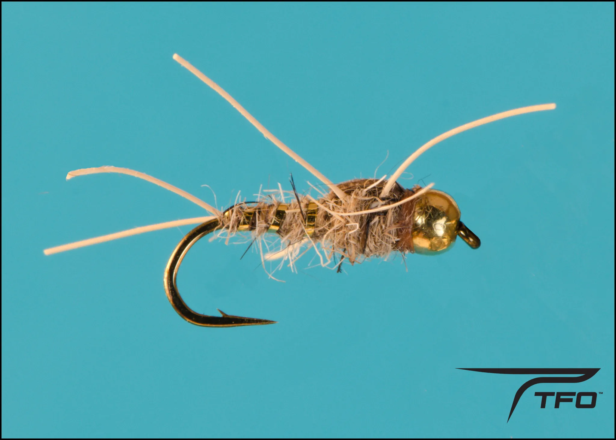 Beadhead Rubber Leg Hares Ear Natural Nymph