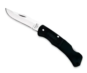 Bear and Son 3 3/4 Black Zytel Lockback Knife