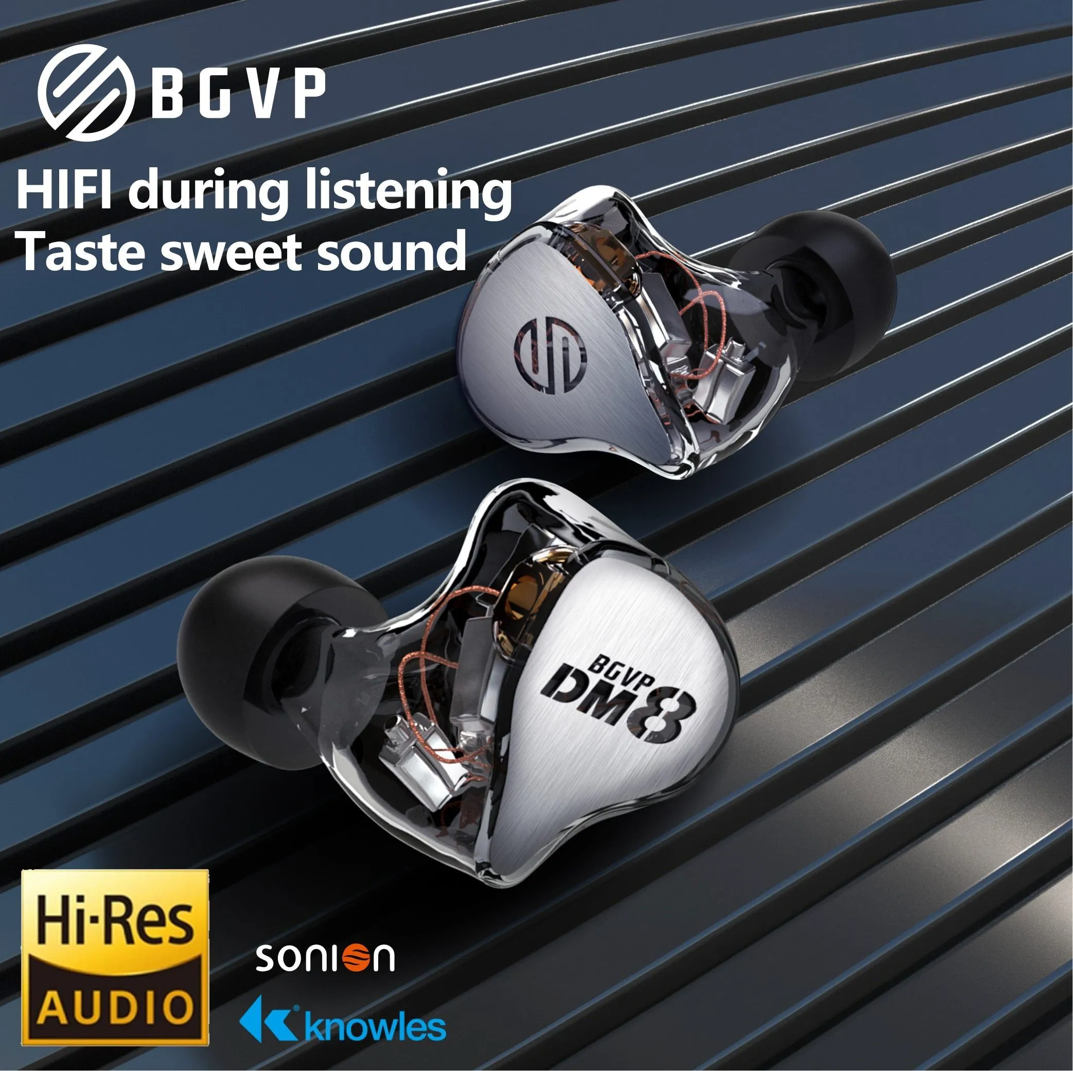 BGVP DM8 8BA IEMs