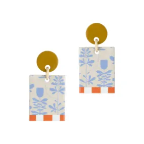Bloom Block Earrings