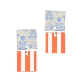 Bloom Double Block Earrings