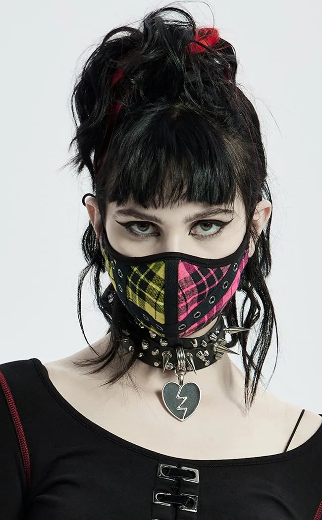 Bright Stuff Tartan Face Mask