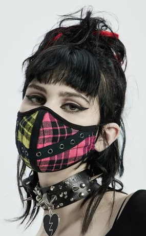 Bright Stuff Tartan Face Mask
