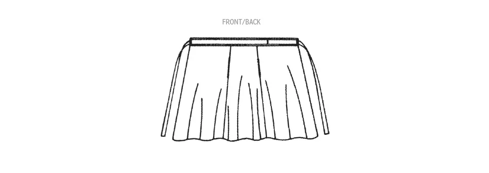 Butterick Pattern B6986 Misses' Skirt Pants