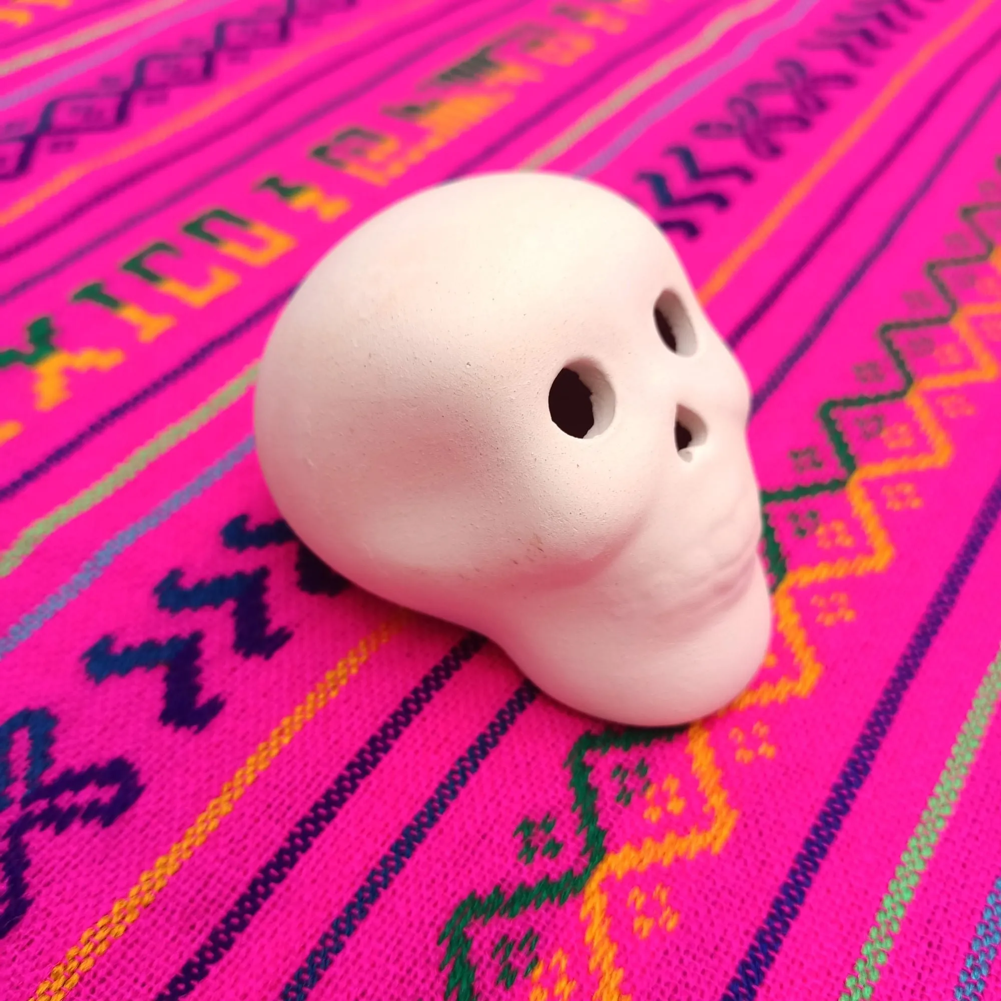 Ceramic Sugar Skulls To Paint