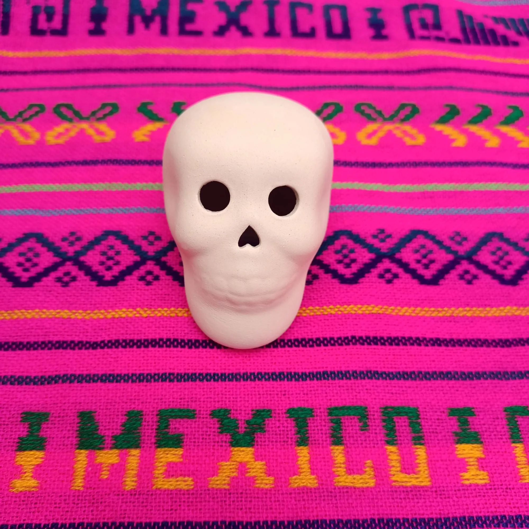 Ceramic Sugar Skulls To Paint