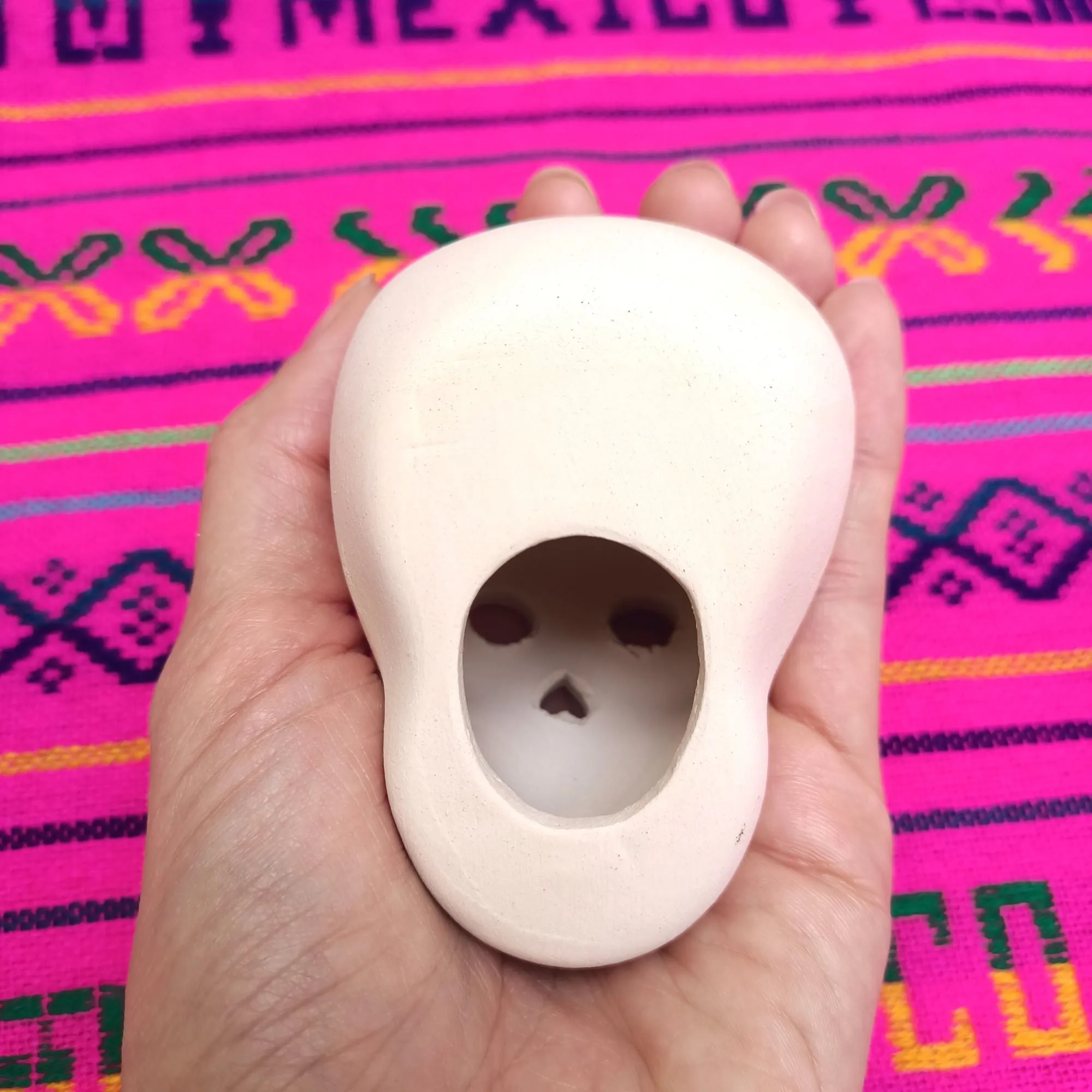 Ceramic Sugar Skulls To Paint