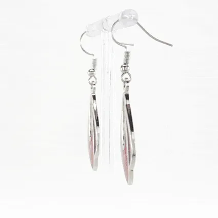 Charles Rennie Mackintosh Tulip Earrings- Red