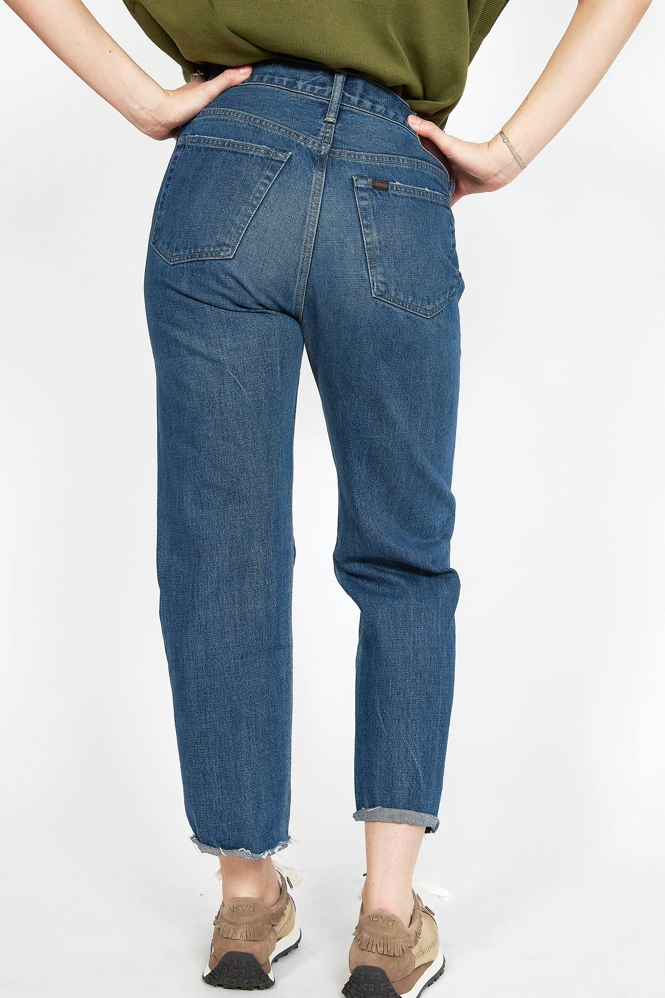 CHIMALA Used Ankle Cut Jeans
