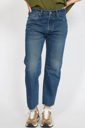 CHIMALA Used Ankle Cut Jeans