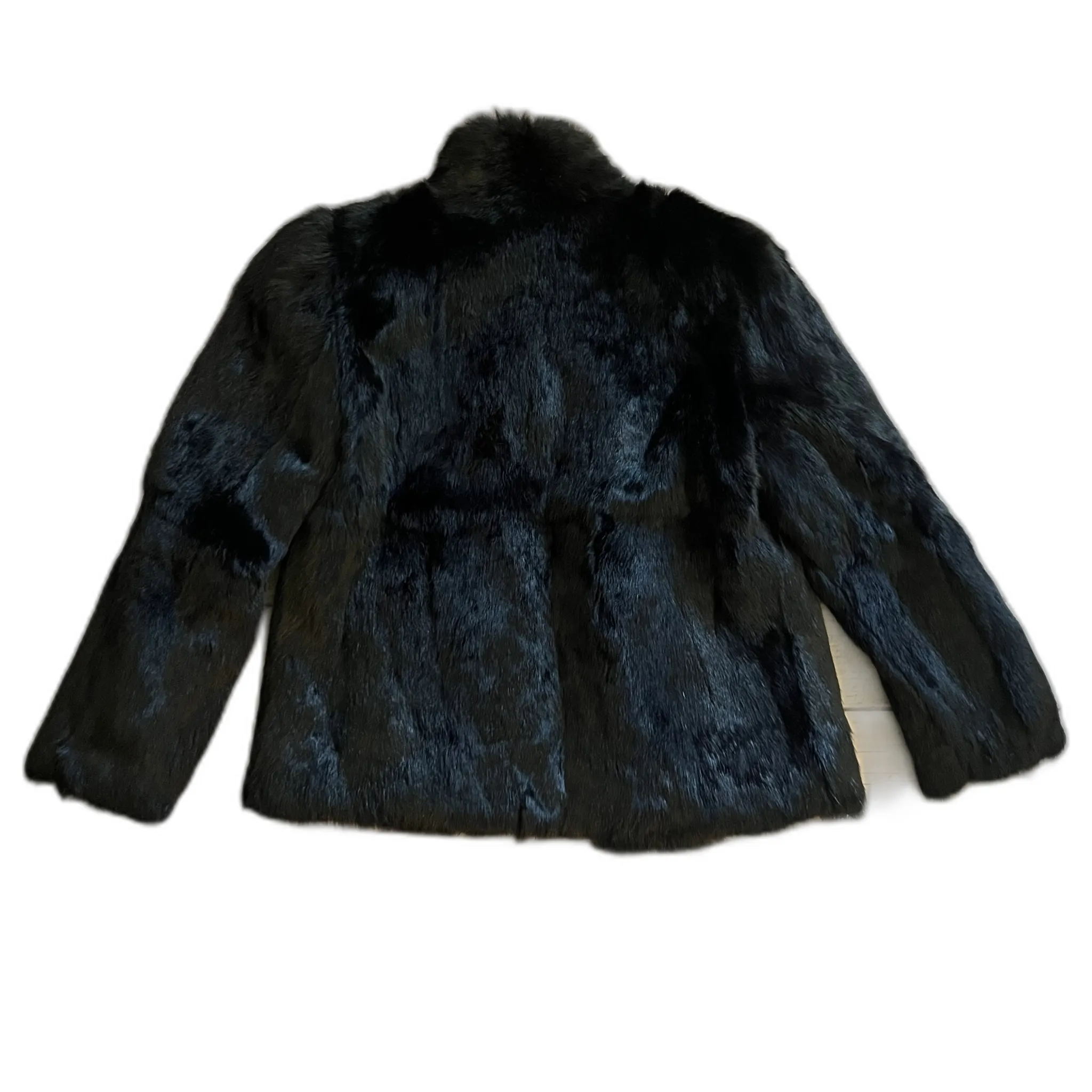 Coat Fur By Upward In Black, Size: M