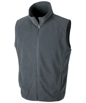 Core microfleece gilet | Charcoal