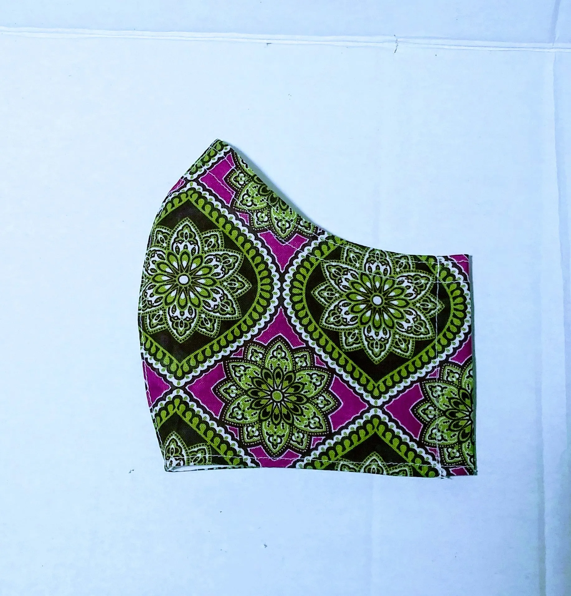Cotton Fabric Mask - Washable & Reusable
