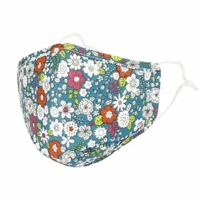 Cotton Face Floral Bandana Filter Pocket Multiple Layer Mask DN1033