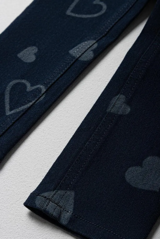 Daisy Denim Jeans Dark Blue