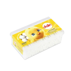 Dalin 100% Natural Cotton Ear Buds - 200 Pcs