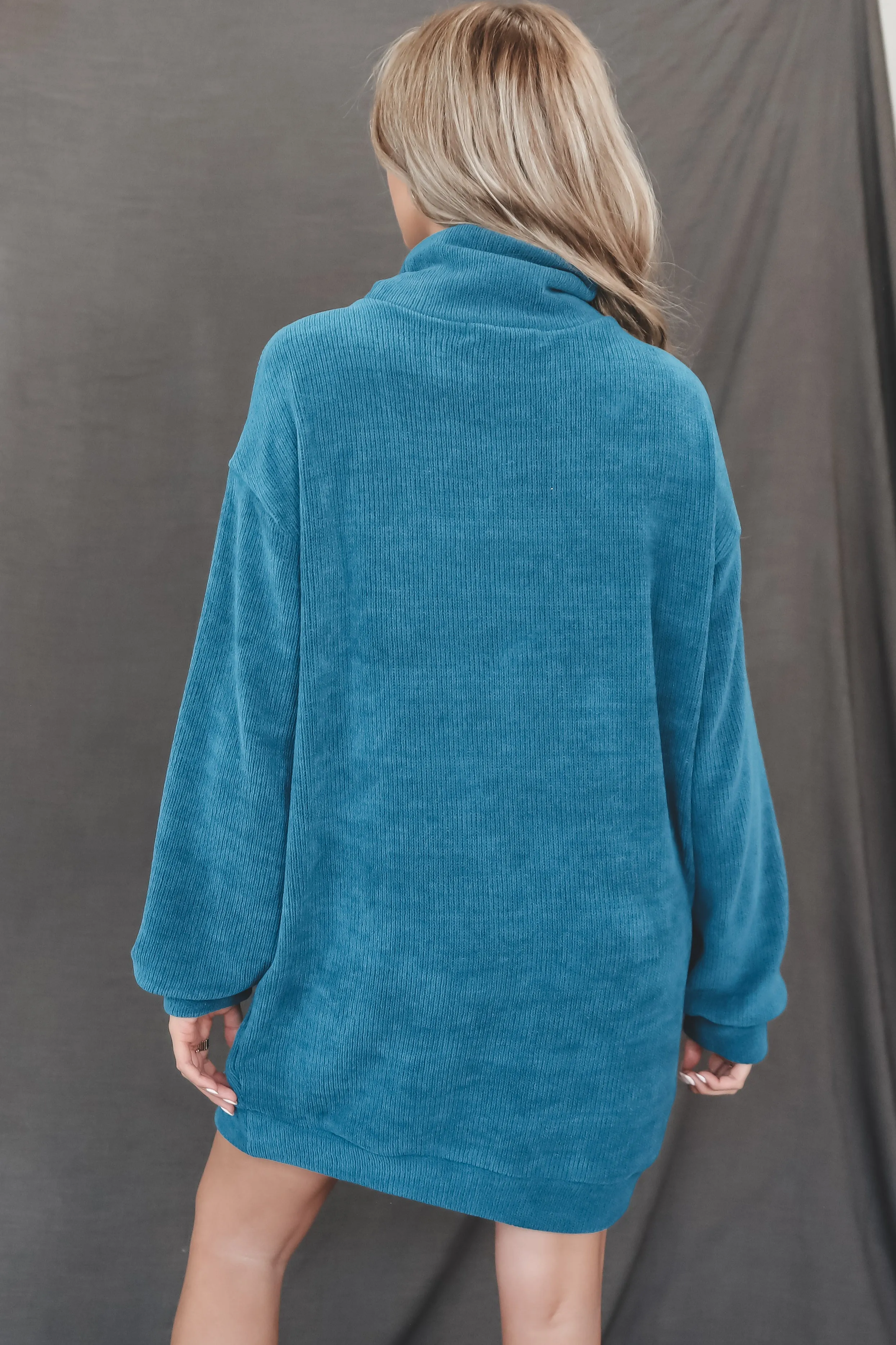 DEAL Sweet Sweet Ribbed Soft  Sweater Dress